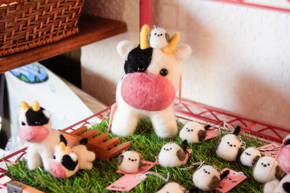 羊の羊（よう）ちゃんの羊毛マスコット誕生！販売中！